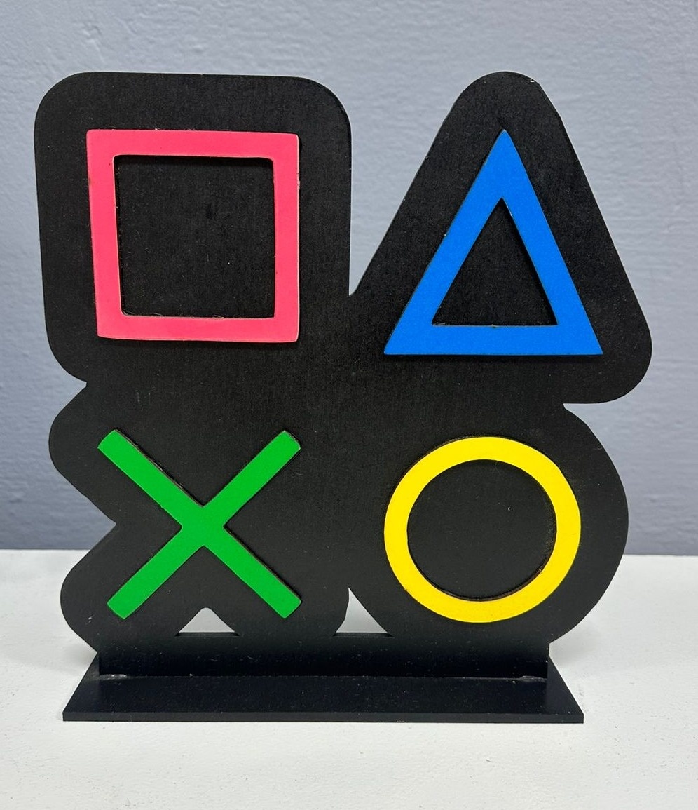 Display 3D - Símbolos Game - Festa e Arte Decorações