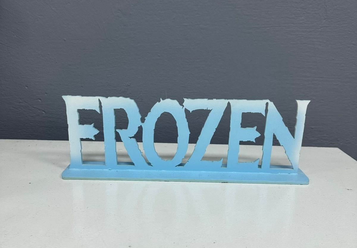 Display 3D - Frozen - Festa e Arte Decorações