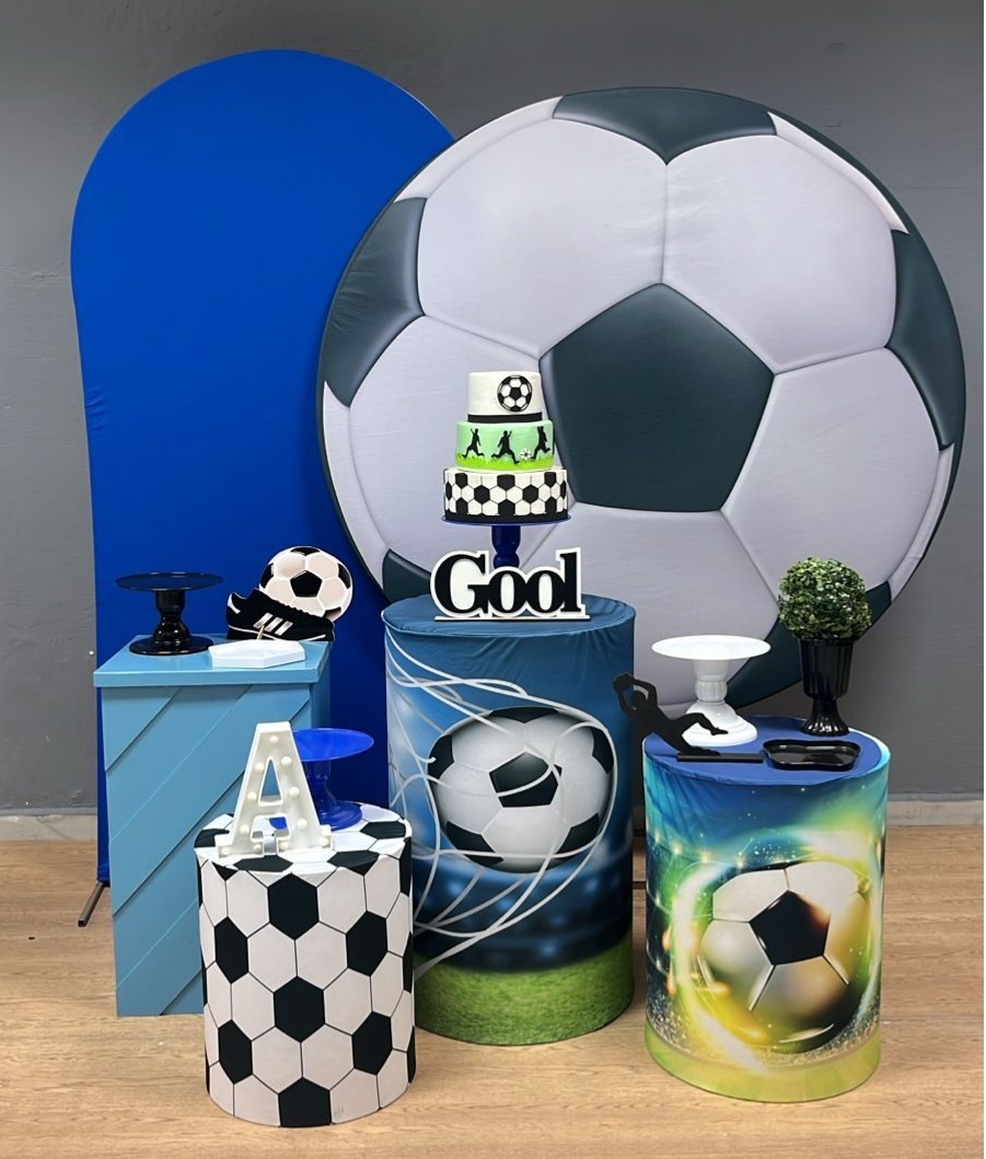 Futebol - Ouro - Festa e Arte Decorações