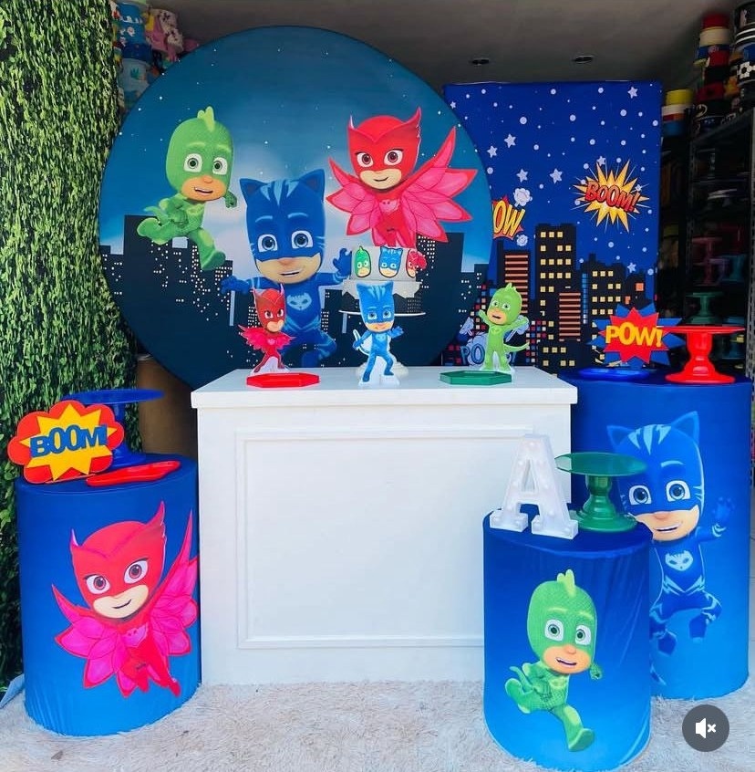 Pj Masks - Ouro  - Festa e Arte Decorações