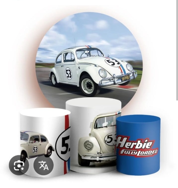Herbie - Fusca - Festa e Arte Decorações