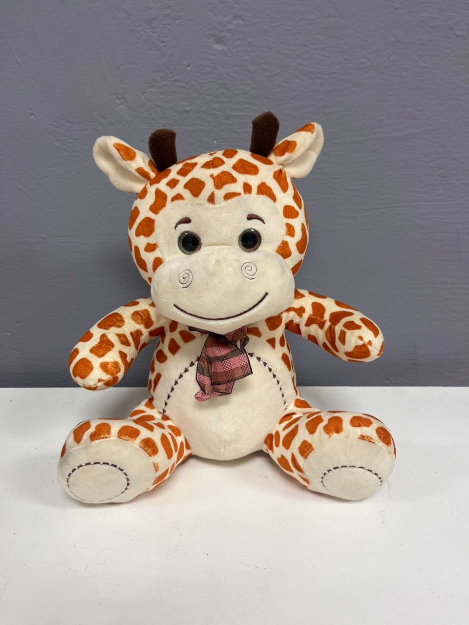 Urso de Pelúcia M de Mesa -  Girafa - Festa e Arte Decorações