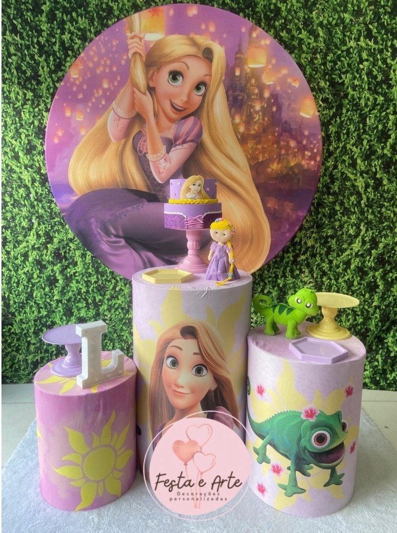 Rapunzel I - Festa e Arte Decorações