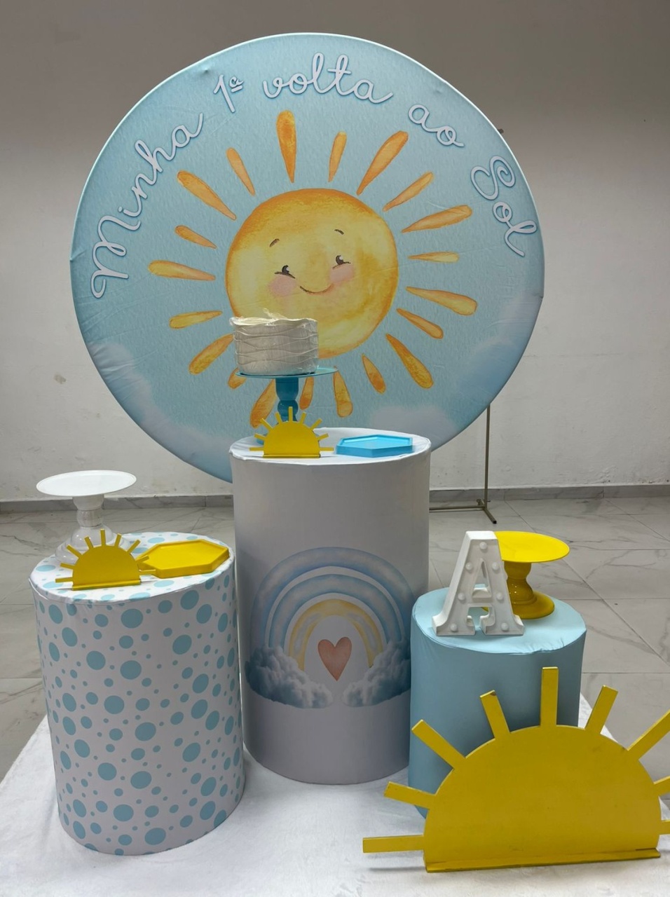 Minha Primeira Volta Ao Sol - Festa e Arte Decorações