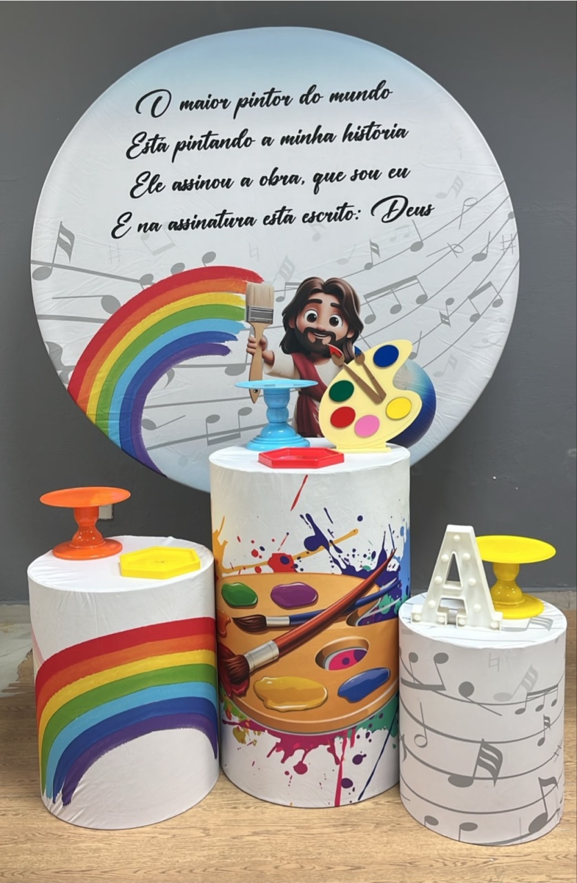 O Maior Pintor Do Mundo - Festa e Arte Decorações