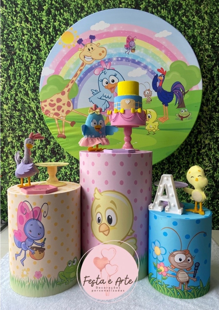 Galinha Pintadinha Candy - Festa e Arte Decorações