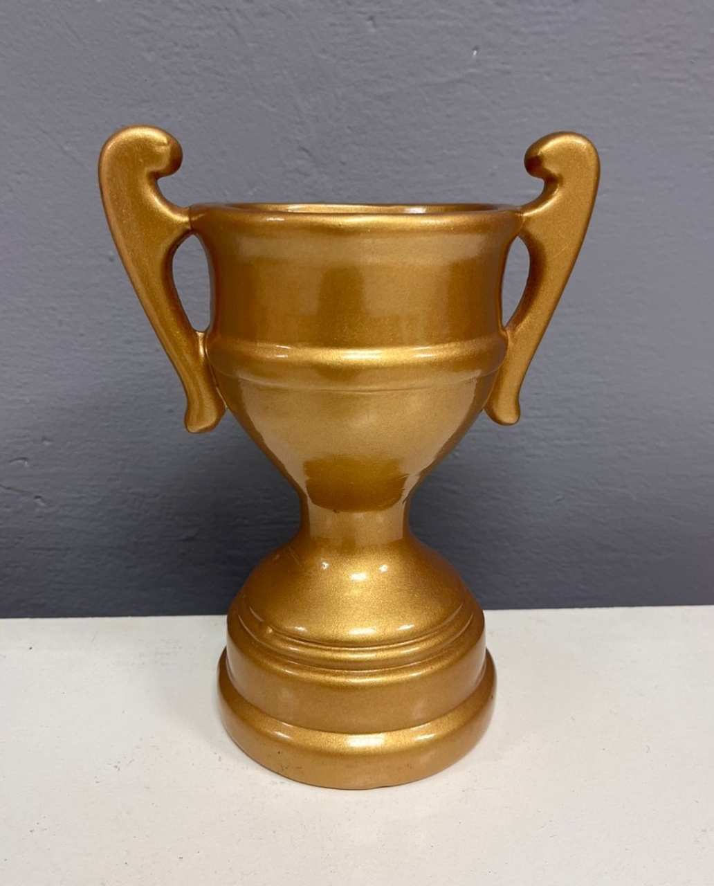 Taça de Futebol - Cerâmica - Festa e Arte Decorações