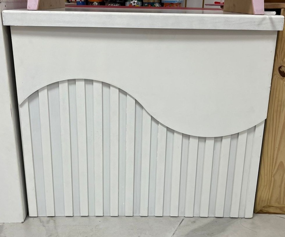 Mesa Onda - Branca  - Festa e Arte Decorações