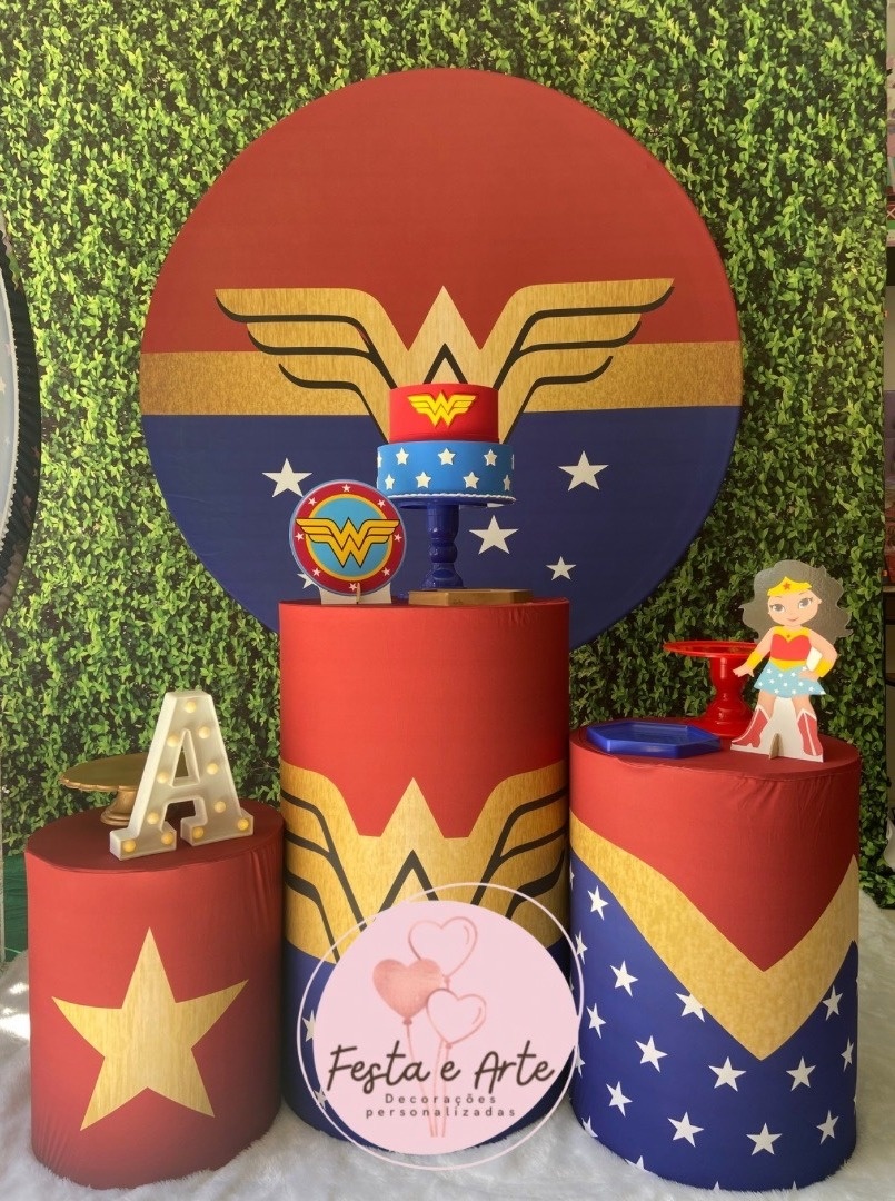 Mulher Maravilha I - Festa e Arte Decorações