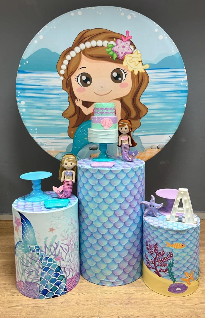 Sereia Boneca - Festa e Arte Decorações