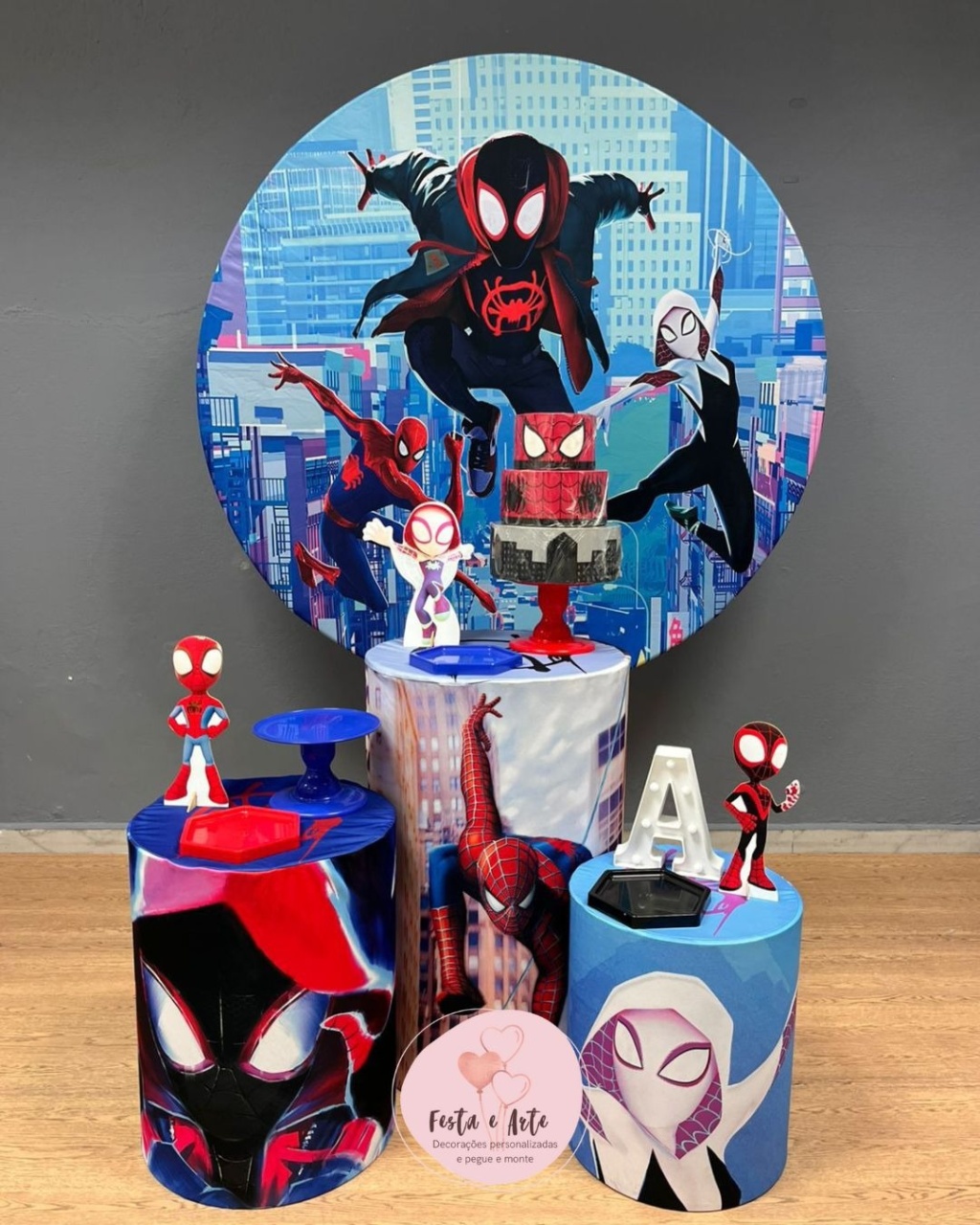 Aranha Fantasma - Spidey E Seus Amigos - Festa e Arte Decorações
