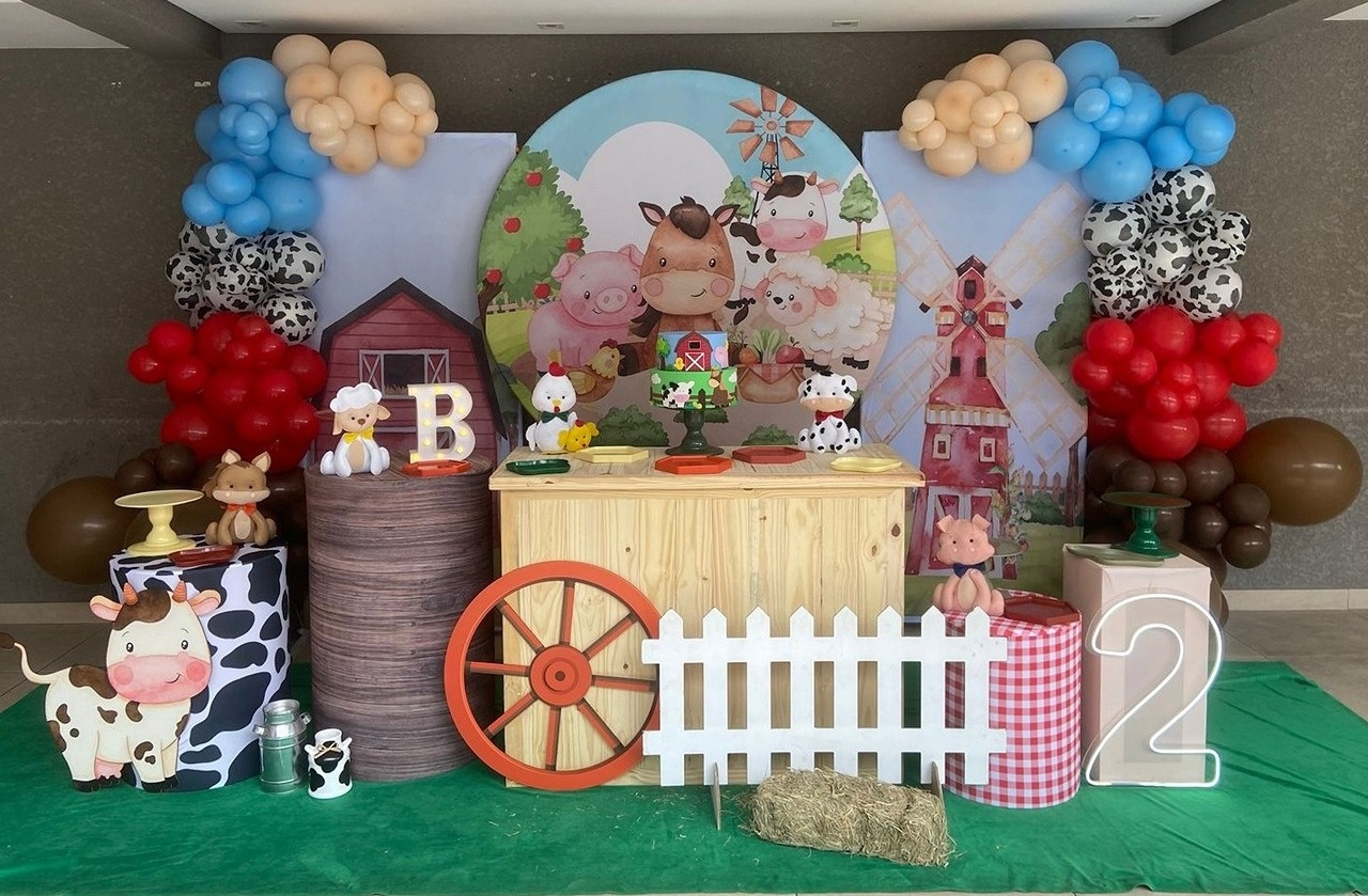Kit Master - Fazendinha - Festa e Arte Decorações