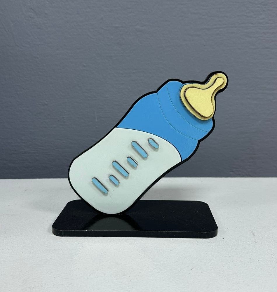 Display 3D - Mamadeira (Poderoso Chefinho) - Festa e Arte Decorações