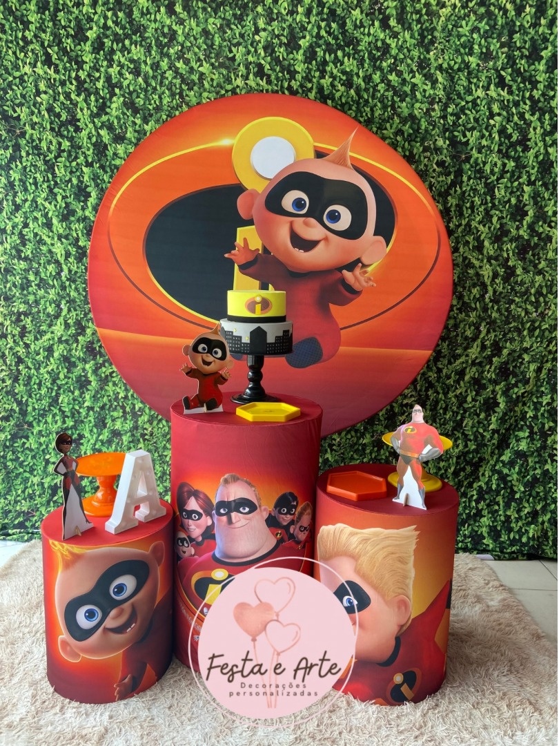 Os Incríveis - Festa e Arte Decorações