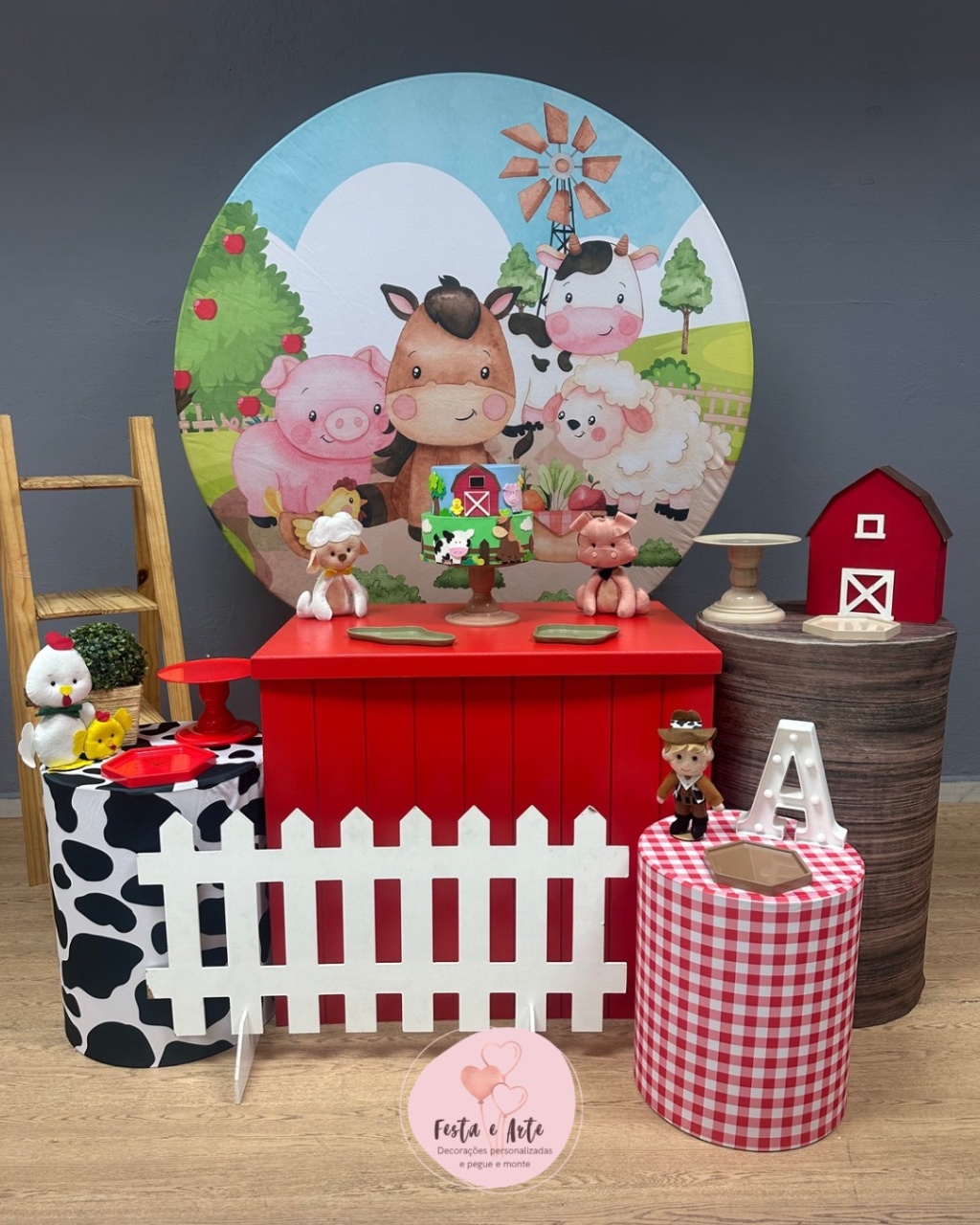 Fazendinha - Prata - Festa e Arte Decorações