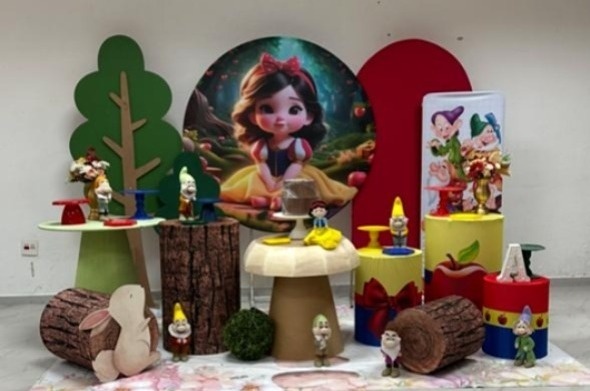 Kit Master - Branca de Neve Baby - Festa e Arte Decorações