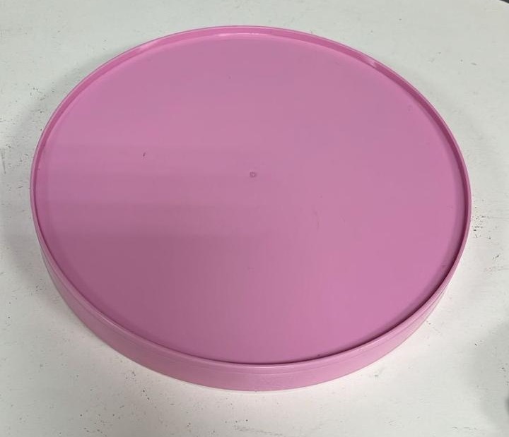 Bandeja Redonda - Rosa - Festa e Arte Decorações