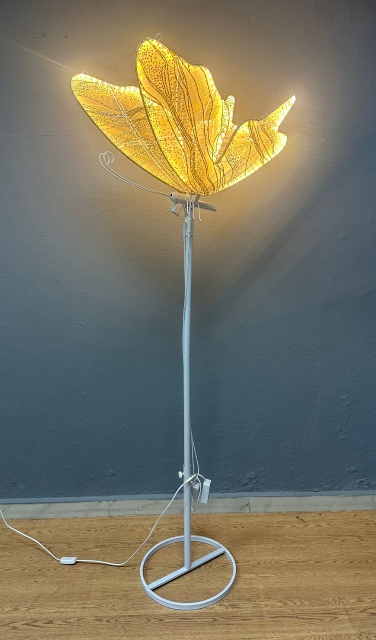 Borboleta Em Led 60Cm (Fixa) - Festa e Arte Decorações