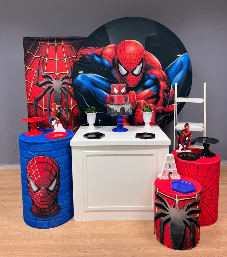 Homem Aranha 2 - Ouro - Festa e Arte Decorações