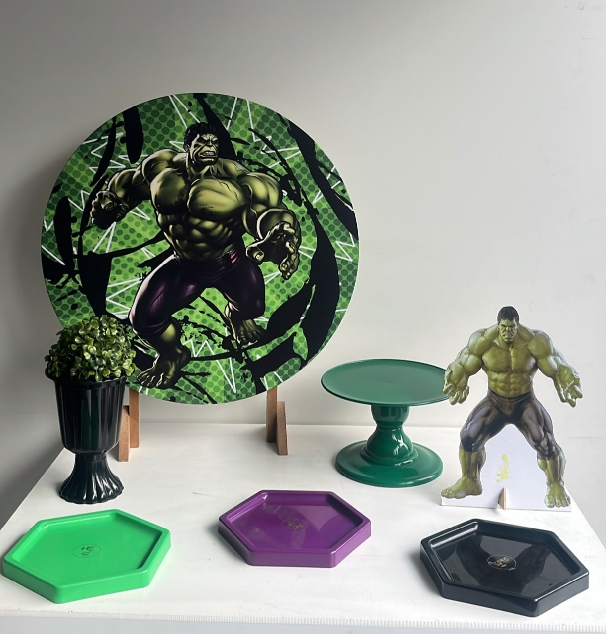 Mk - Hulk - Festa e Arte Decorações