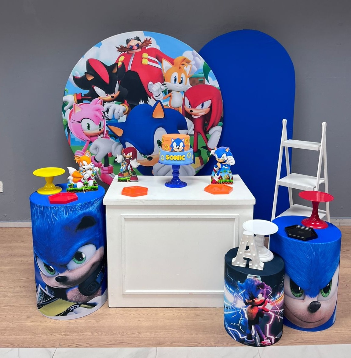 Sonic - Ouro  - Festa e Arte Decorações