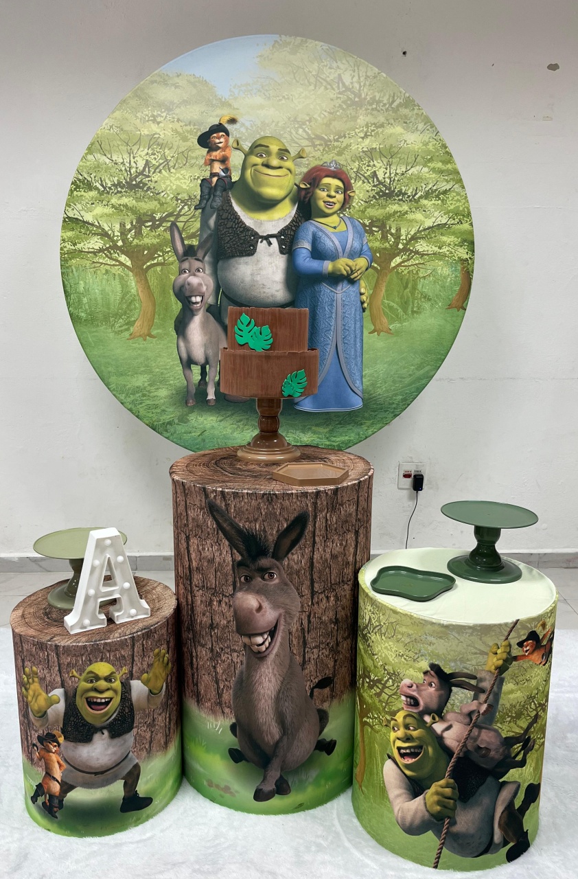 Shrek E Fiona - Festa e Arte Decorações
