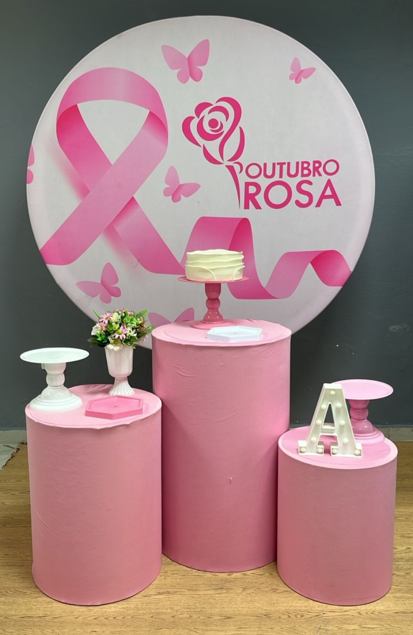 Outubro Rosa - Festa e Arte Decorações