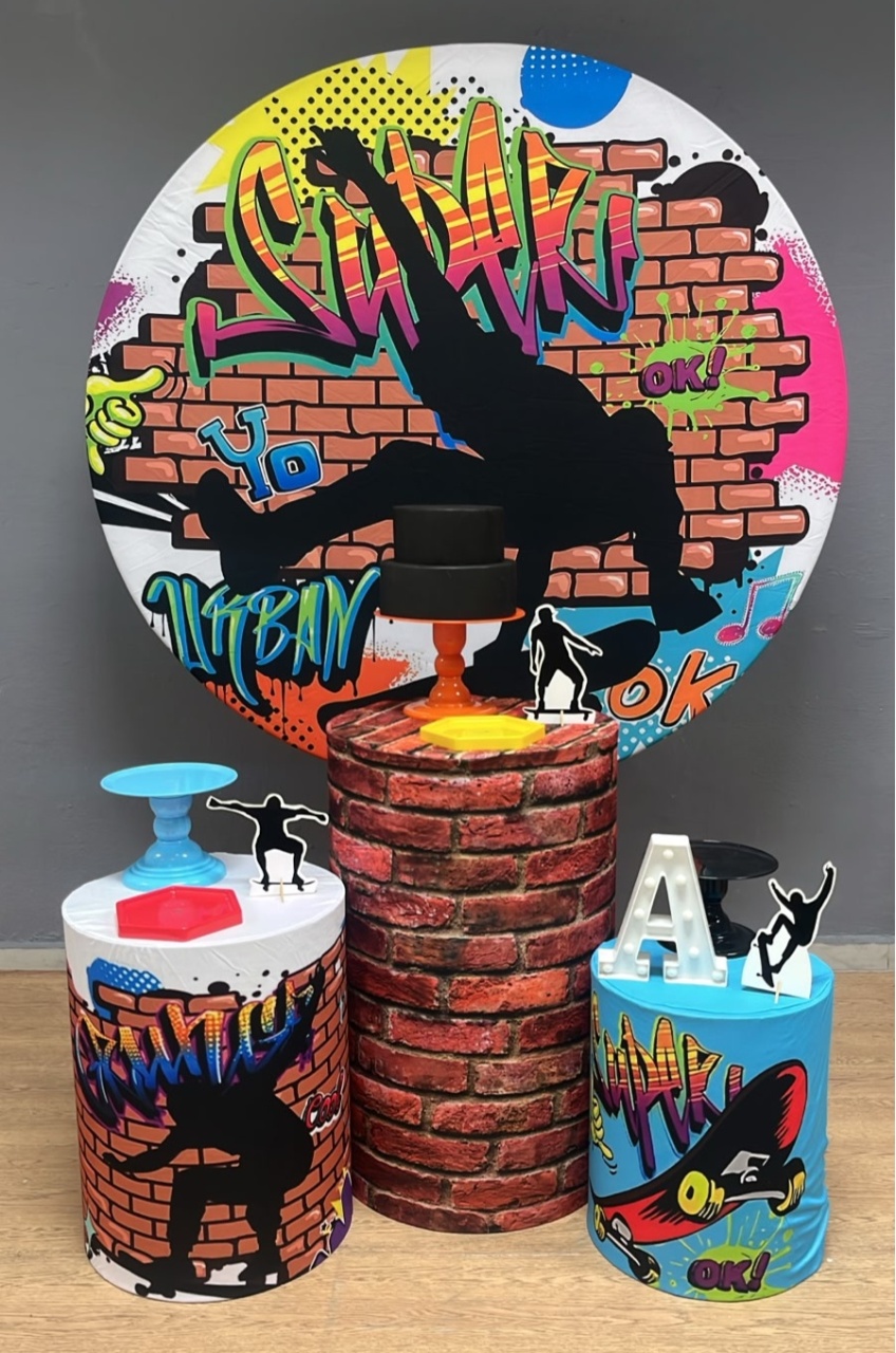 Skate - Festa e Arte Decorações
