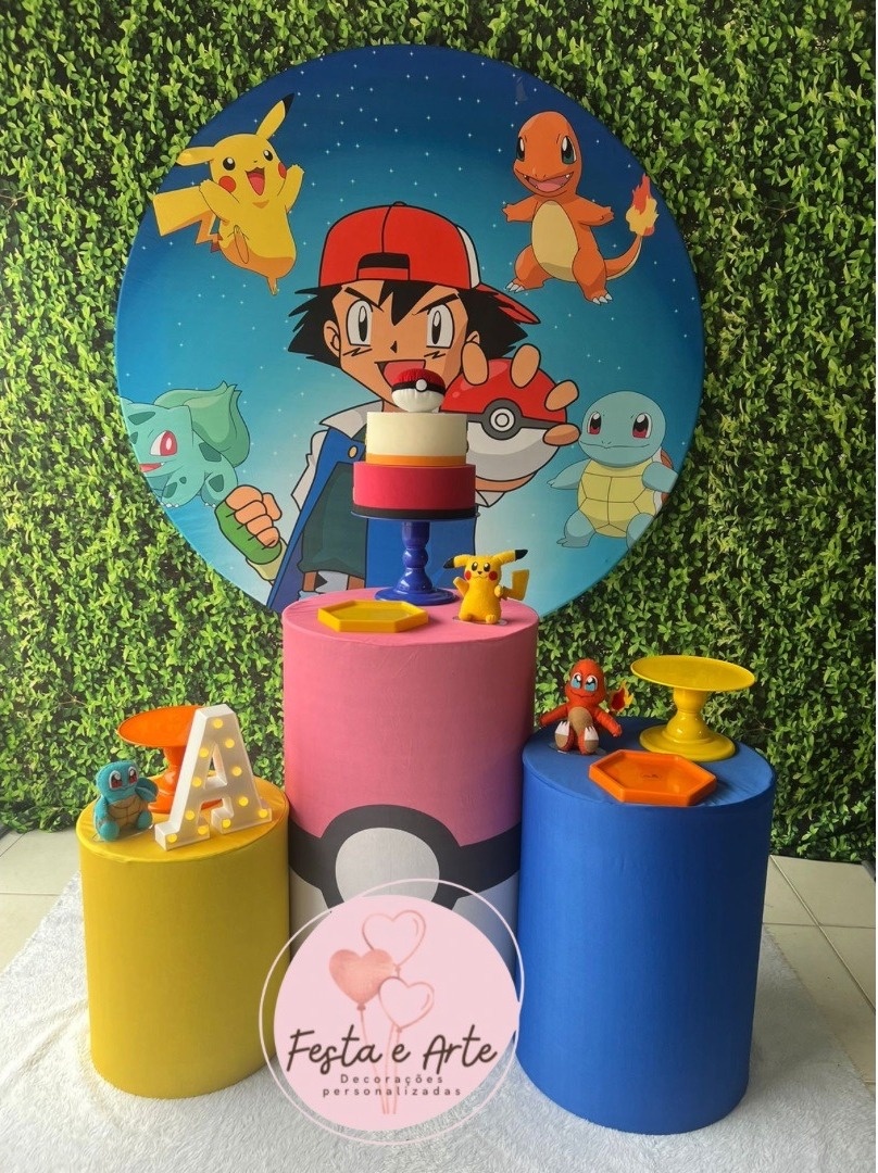 Pokémon - Festa e Arte Decorações