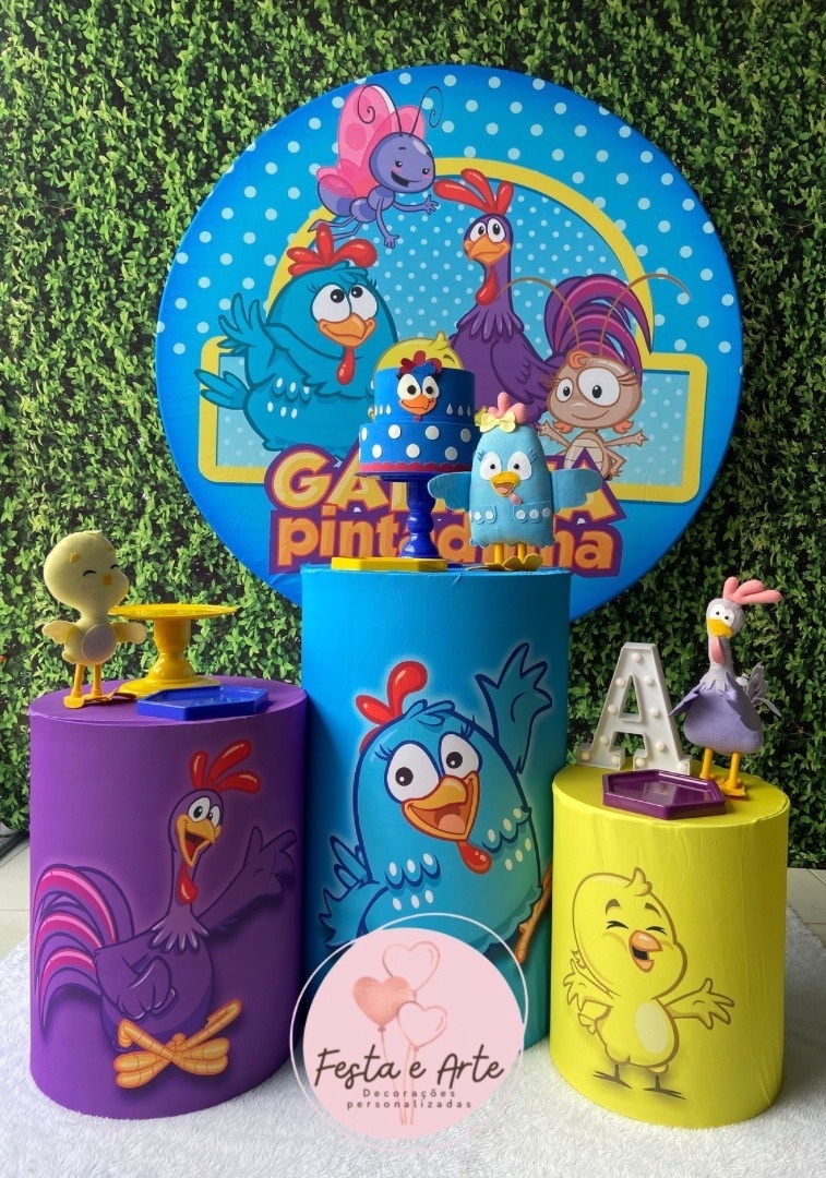 Galinha Pintadinha - Festa e Arte Decorações