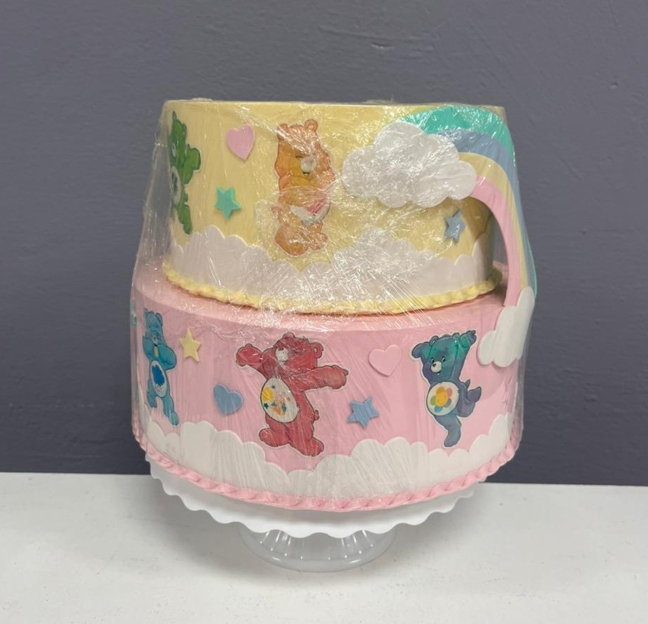 Bolo Fake - Ursinhos Carinhosos - Festa e Arte Decorações