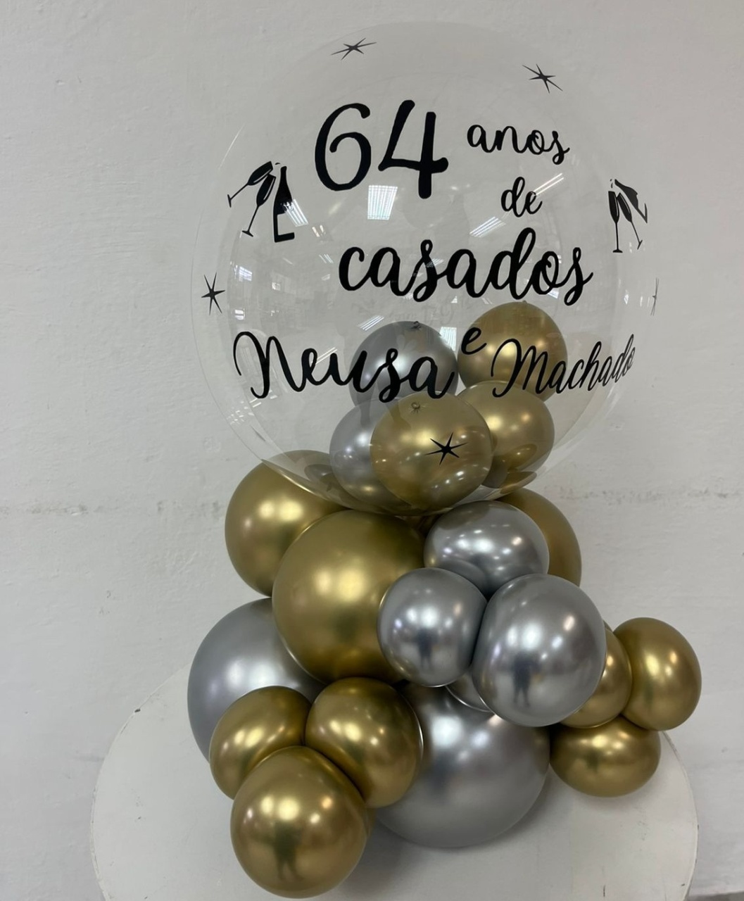 Bubble Personalizado Liso - Festa e Arte Decorações