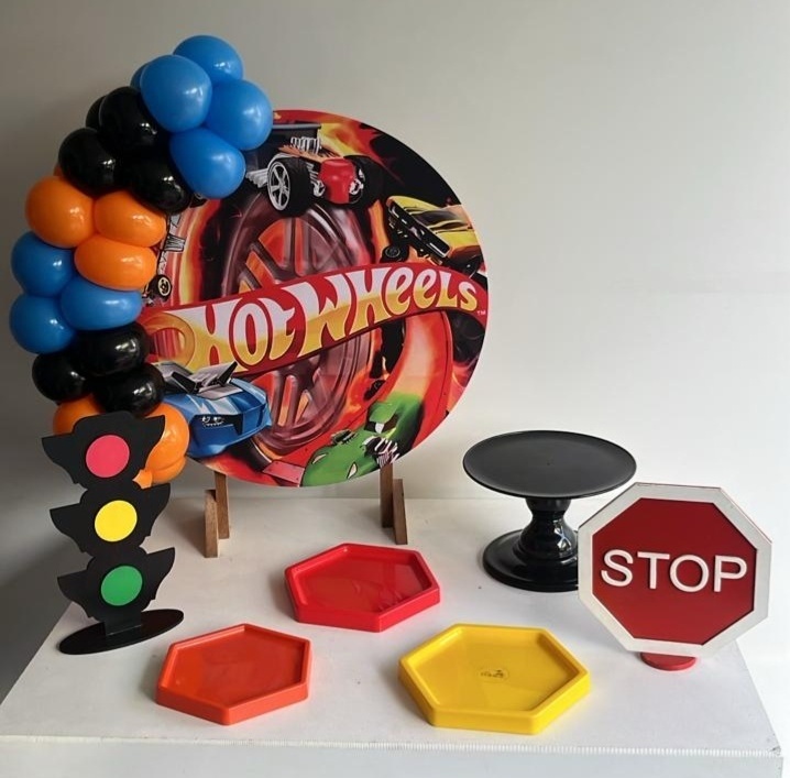 Mk -  Hotwheels - Festa e Arte Decorações