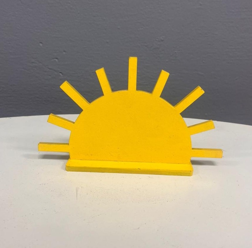Sol de Mesa - Mdf  - Festa e Arte Decorações