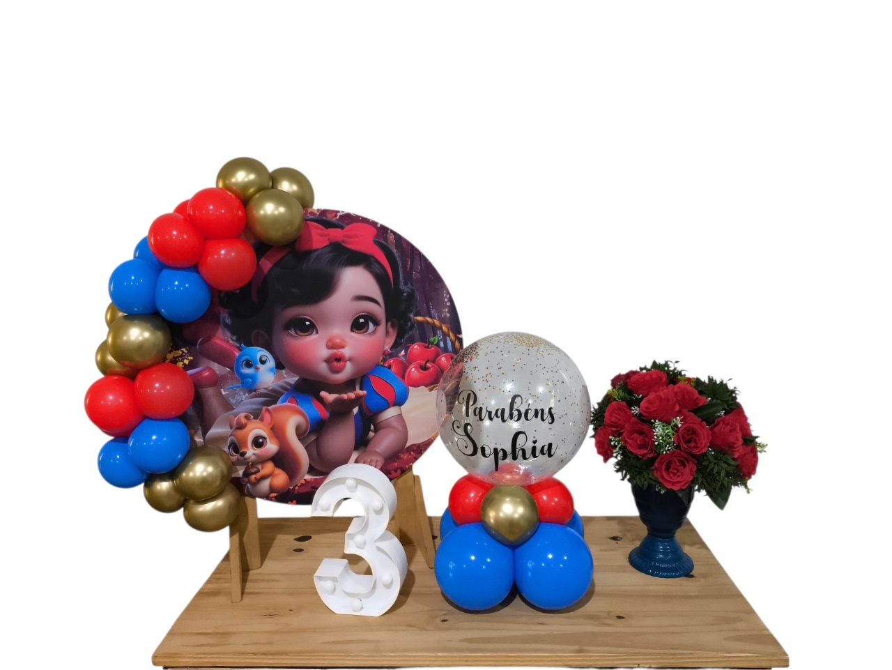 Mini Kit Branca de Neve - Detalhes