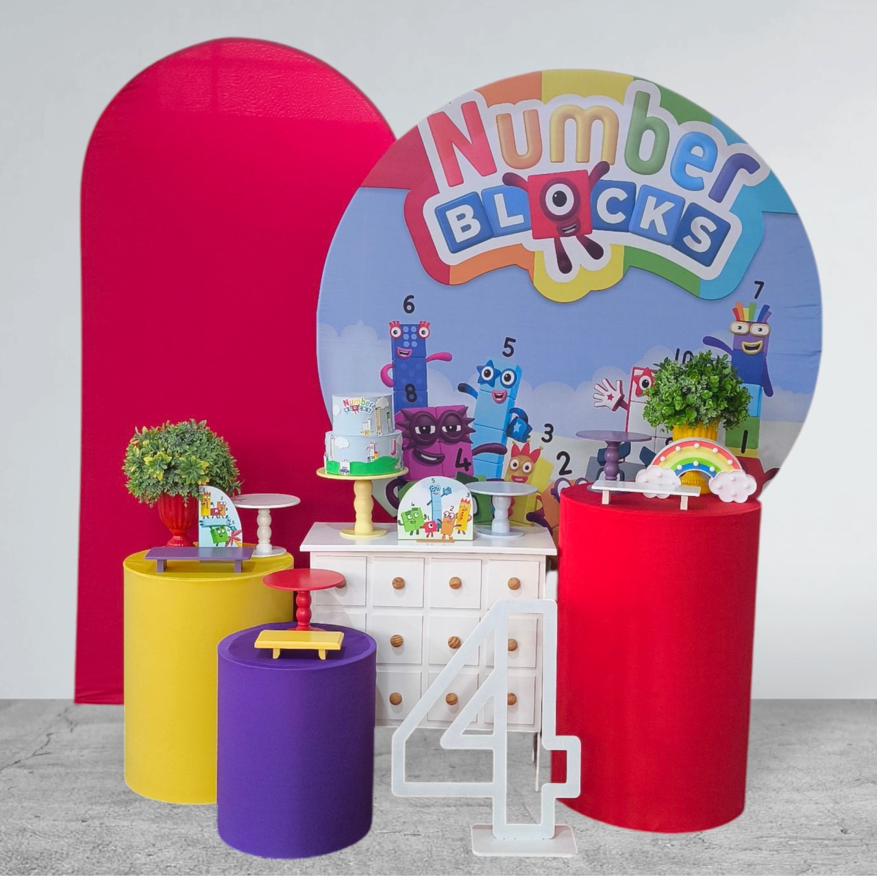 Kit Diamante - Number Blocks - Detalhes