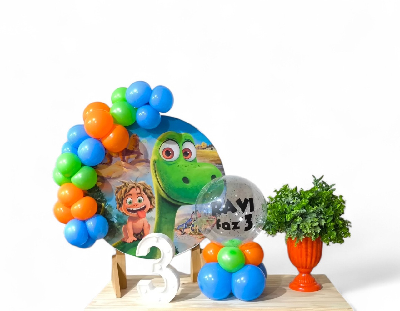 Mini Kit O Bom Dinossauro  - Detalhes
