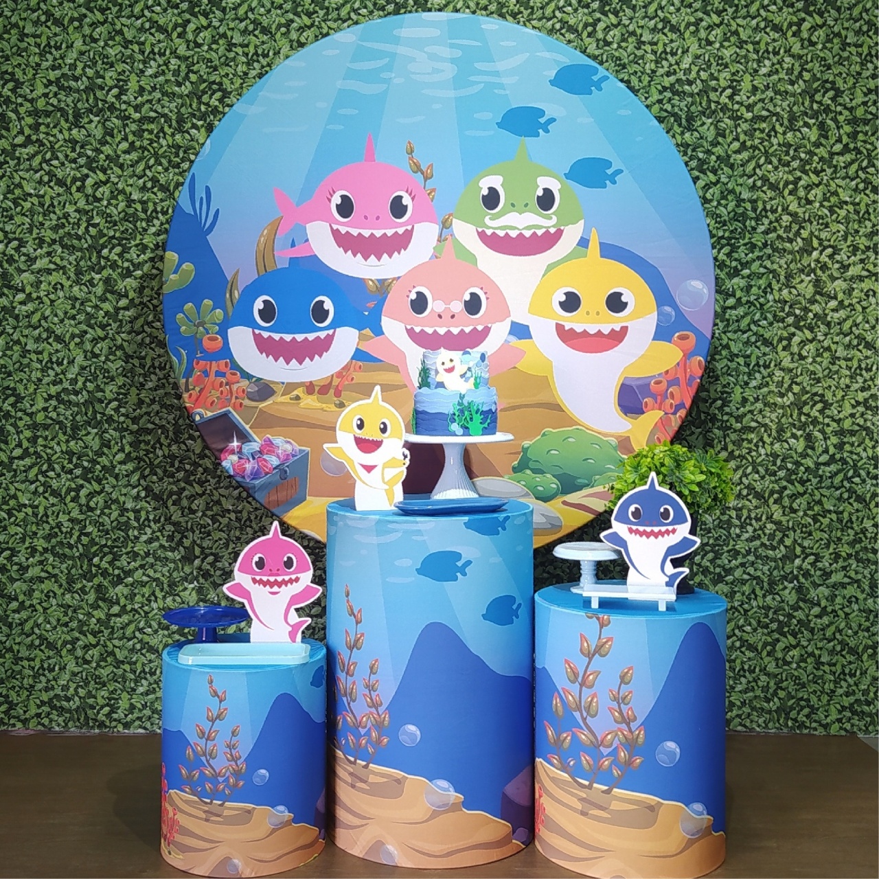 Kit Ouro - Baby Shark  - Detalhes