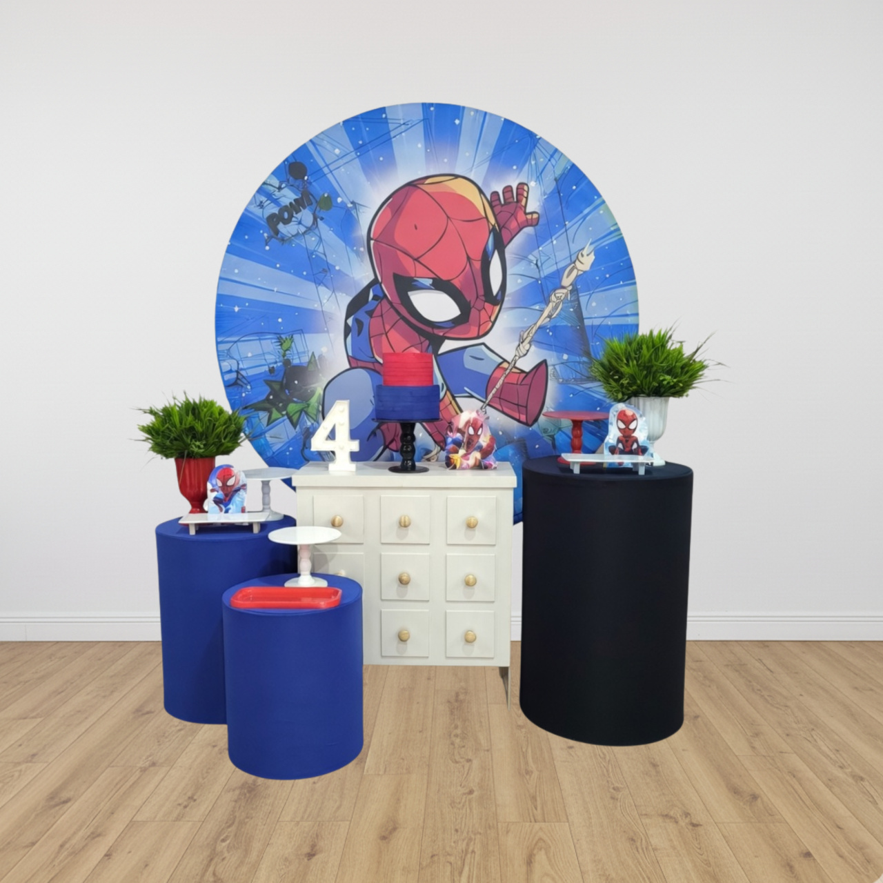 Homem Aranha Cute - Kit Encanto  - Detalhes