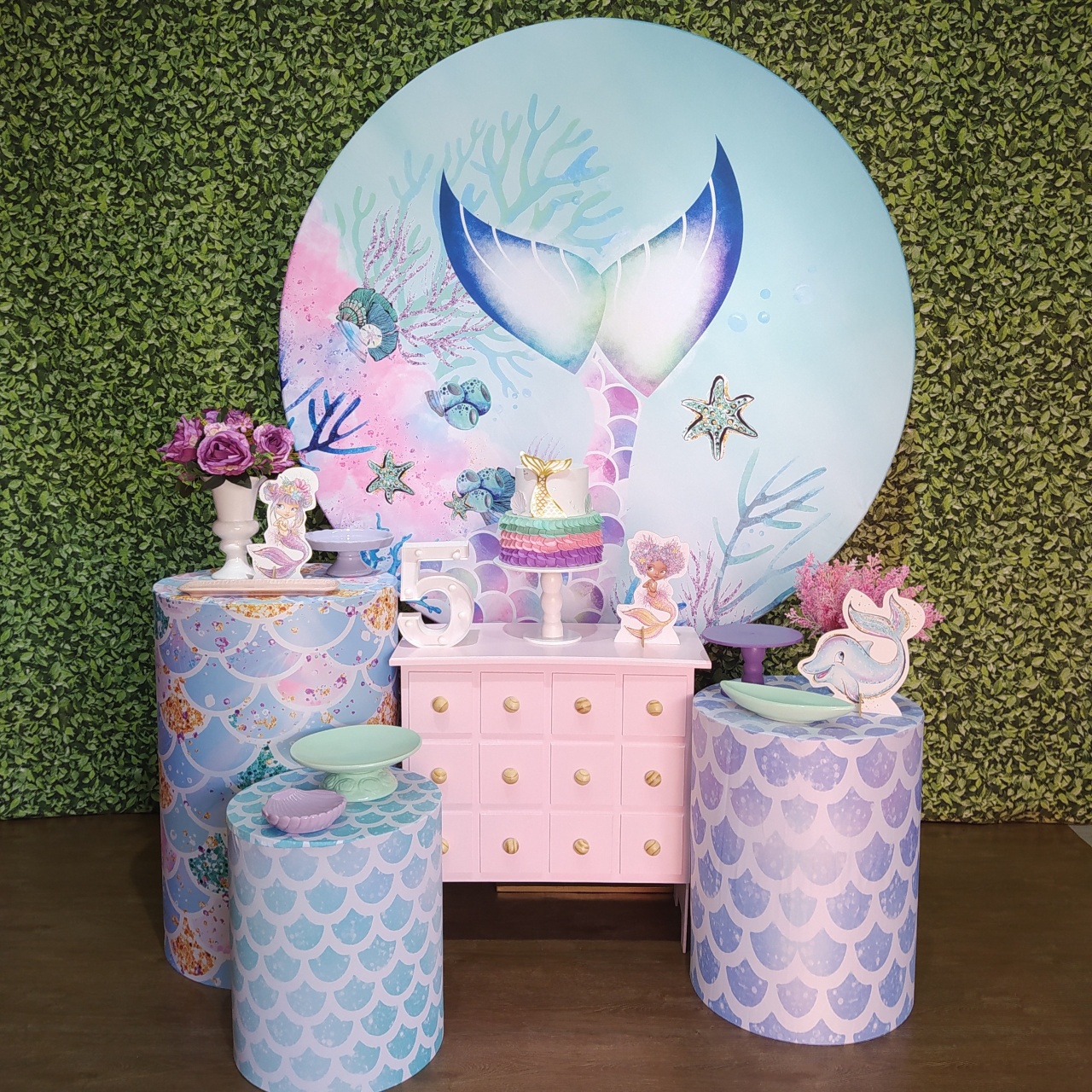 Kit Encanto - Sereia 🌹 - Detalhes