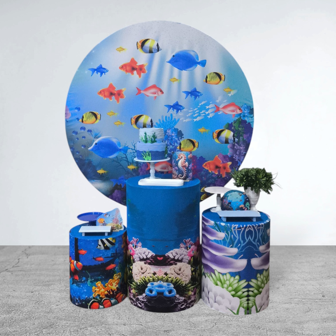Kit Ouro - Fundo Do Mar - Detalhes