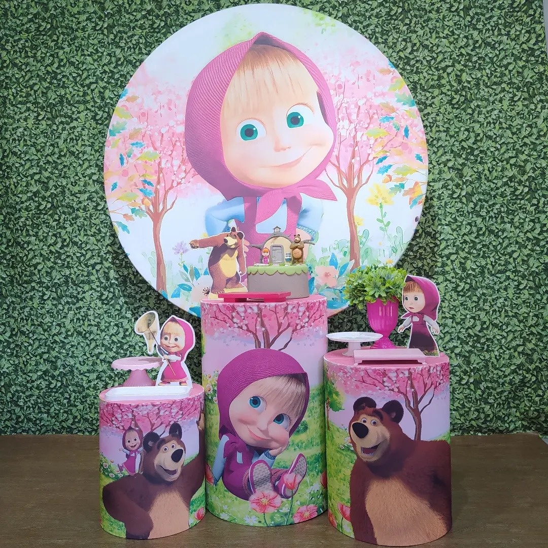 Kit Ouro - Masha E O Urso - Detalhes