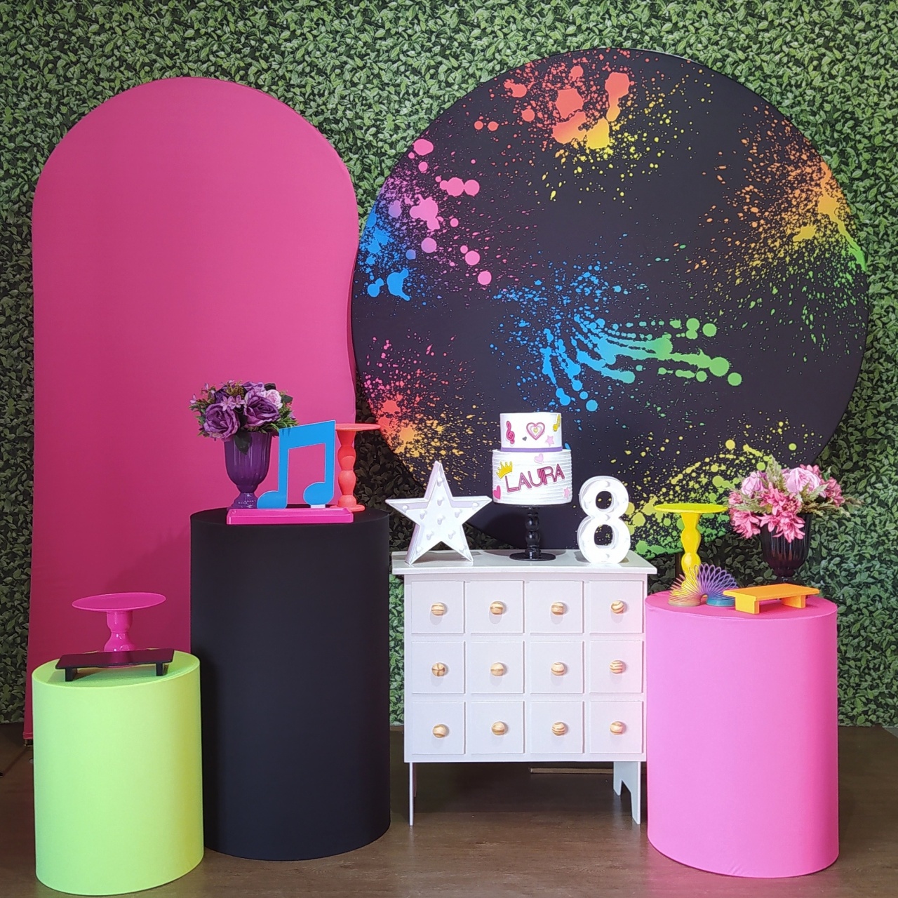 Kit Diamante - Neon - Detalhes