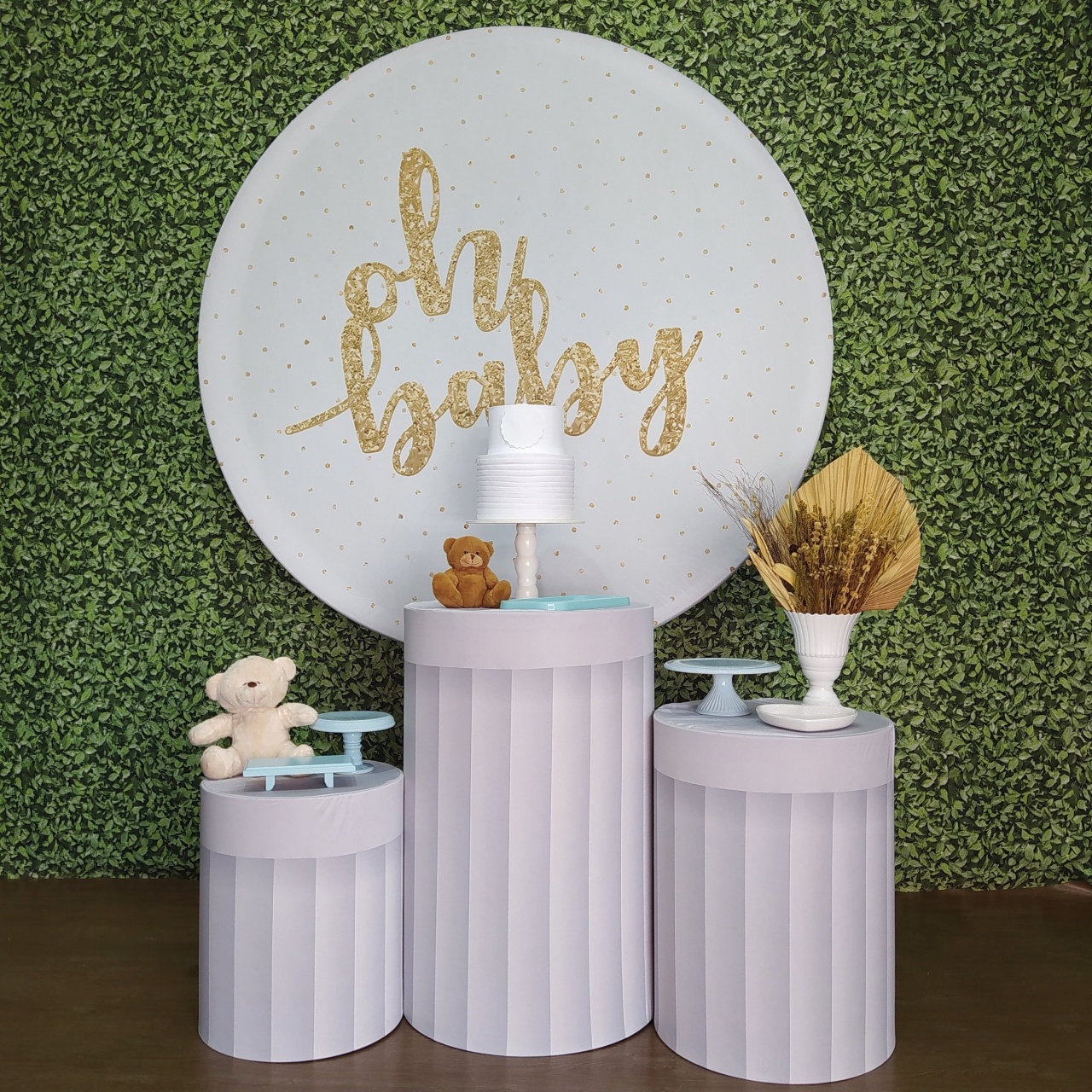 Kit Ouro - Oh Baby Azul - Detalhes