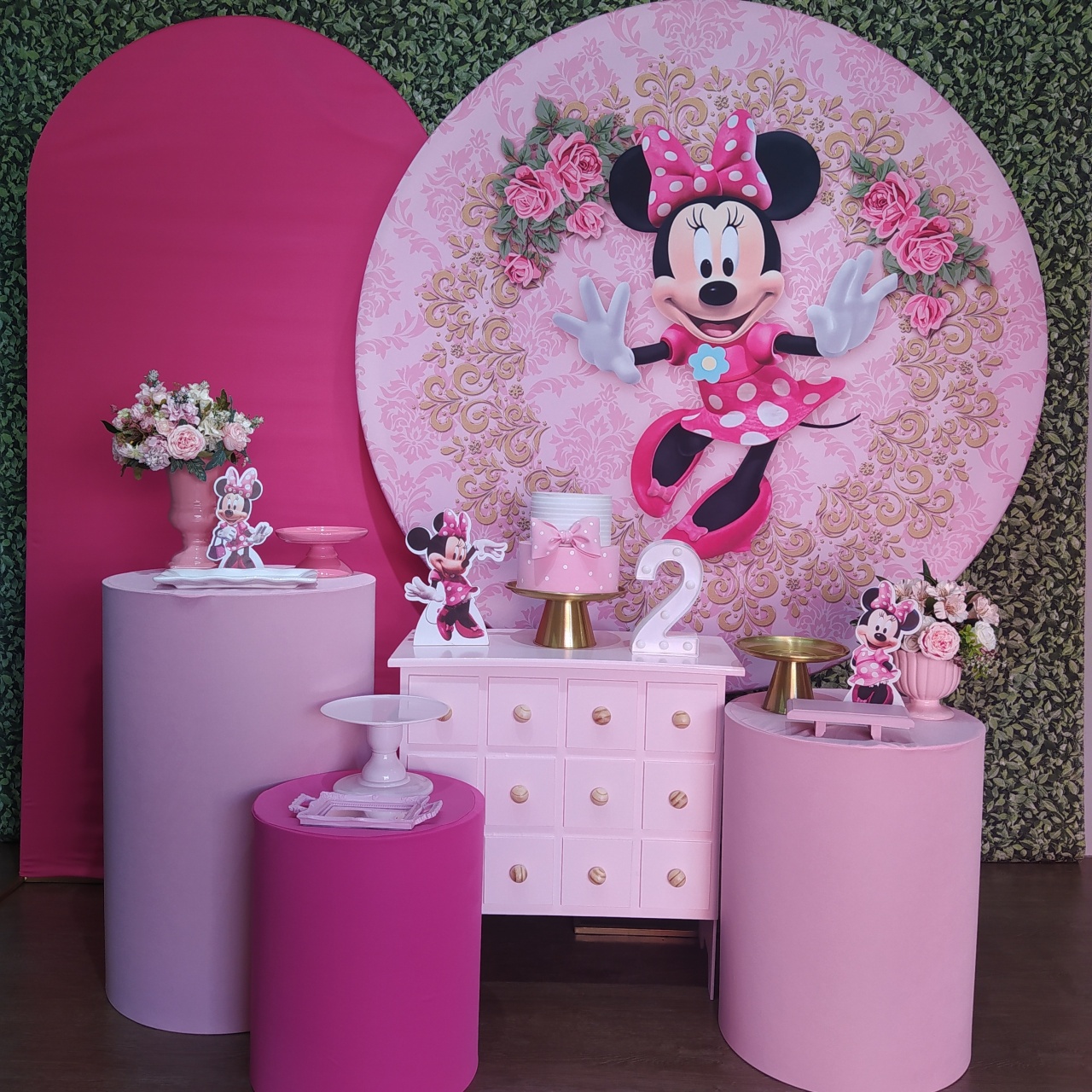 Kit Diamante - Minnie Rosa - Detalhes