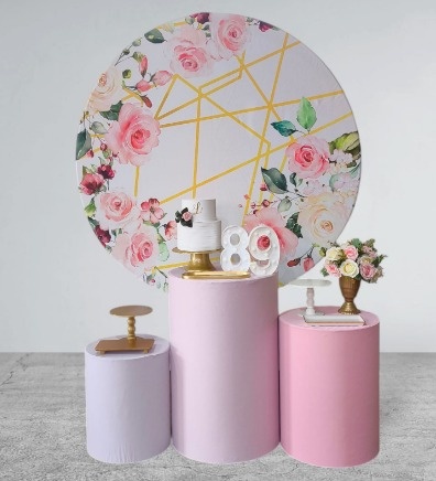 Kit Ouro Floral 89 Anos - Detalhes