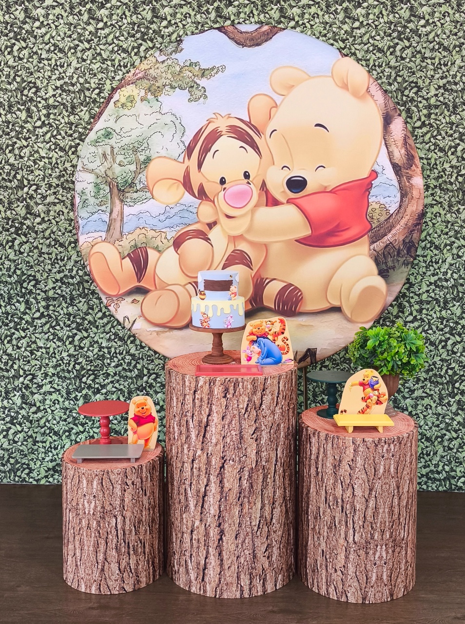 Kit Ouro Ursinho Pooh - Detalhes