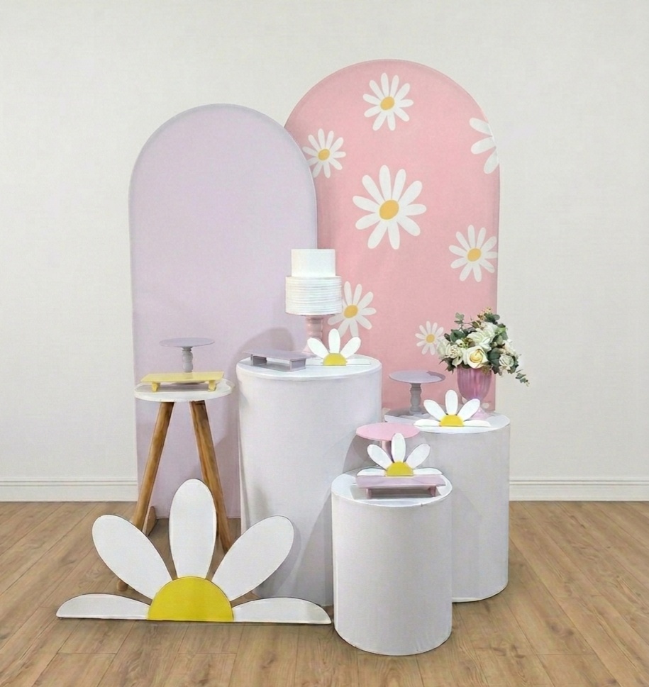 Margarida Rosa Com Branco - Detalhes