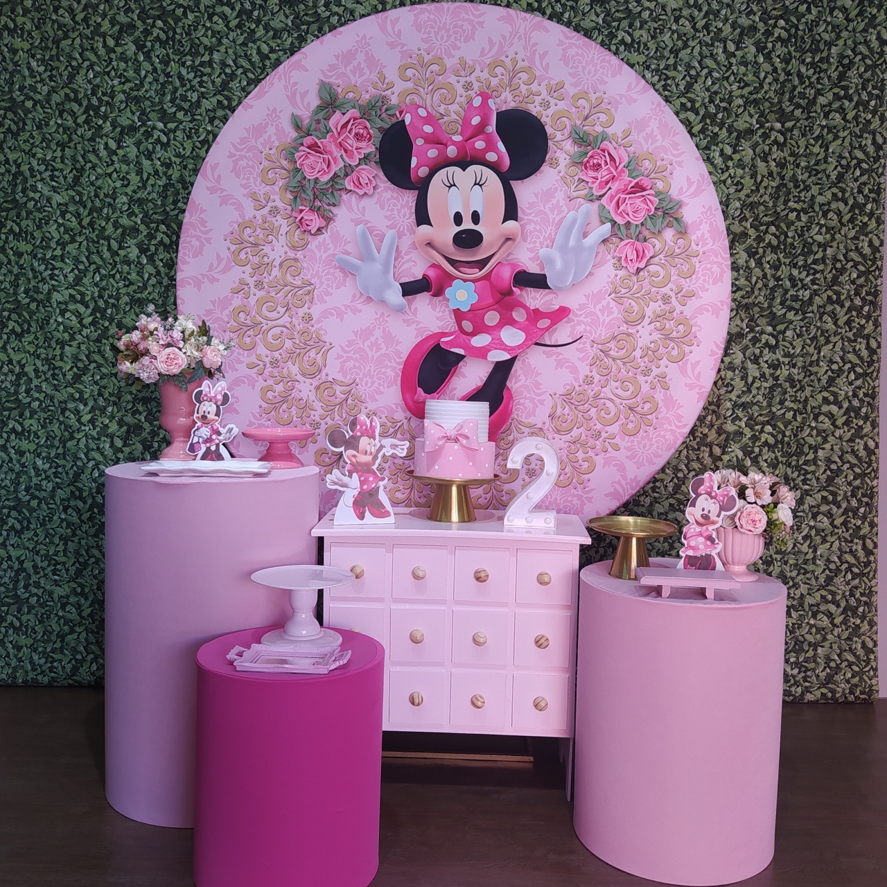 Kit Encanto - Minnie Rosa  - Detalhes