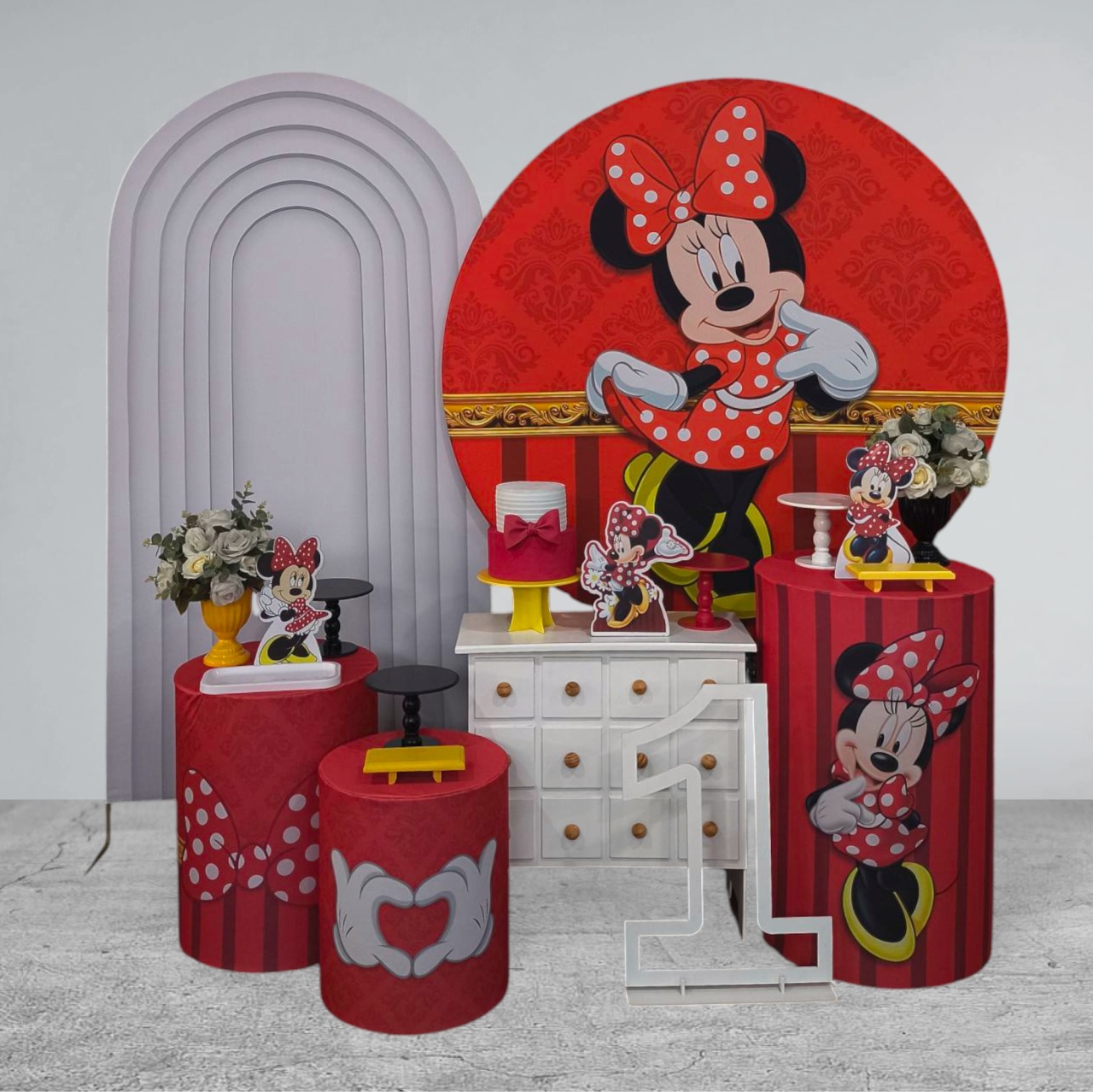 Kit Diamante - Minnie Vermelha - Detalhes
